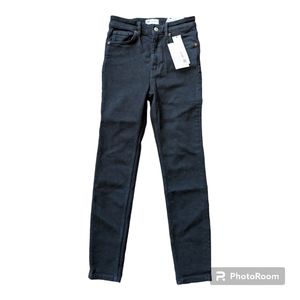 Zara Vintage Skinny Jeans Sz 6 Black